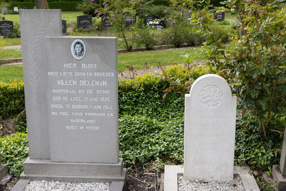 Dutch war Graves Axel