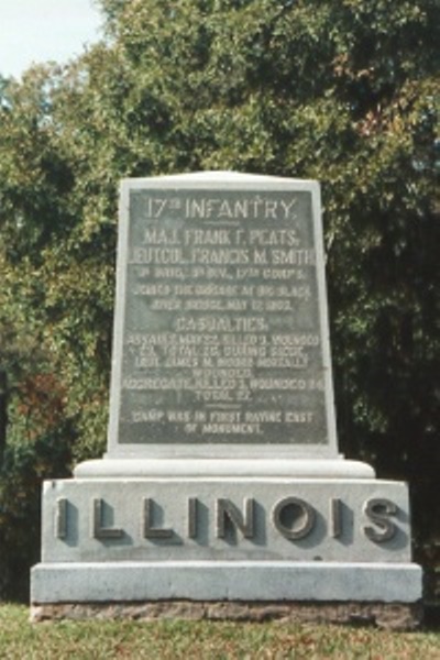 Monument 17th Illinois Infantry (Union)