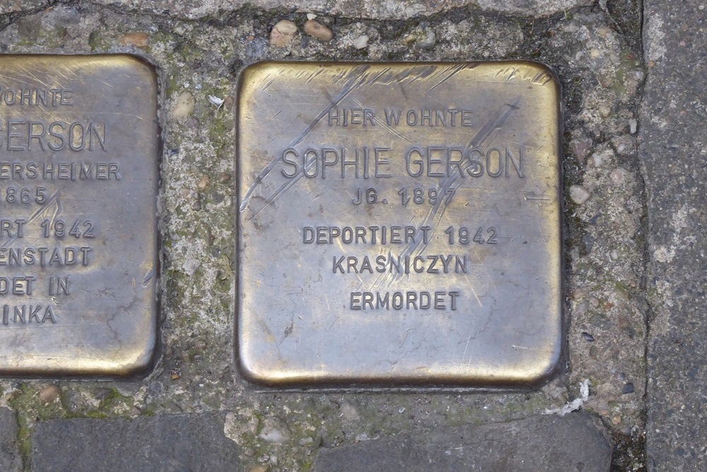 Stolpersteine Riesengasse 6 #4