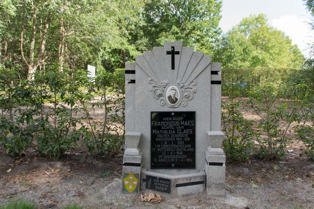 Belgian War Grave Ravels
