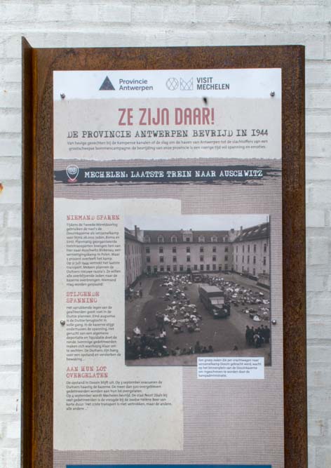 Info board 75 Years Liberation WWII Mechelen #4