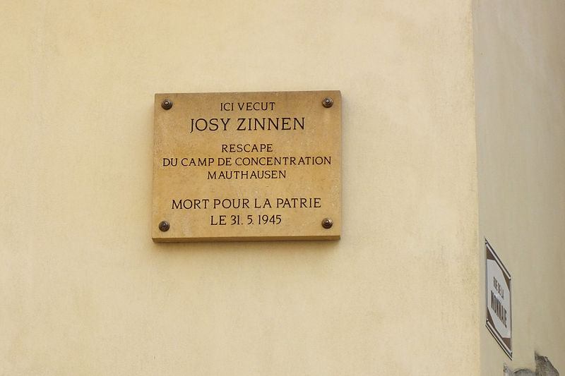 Monument Josy Zinnen