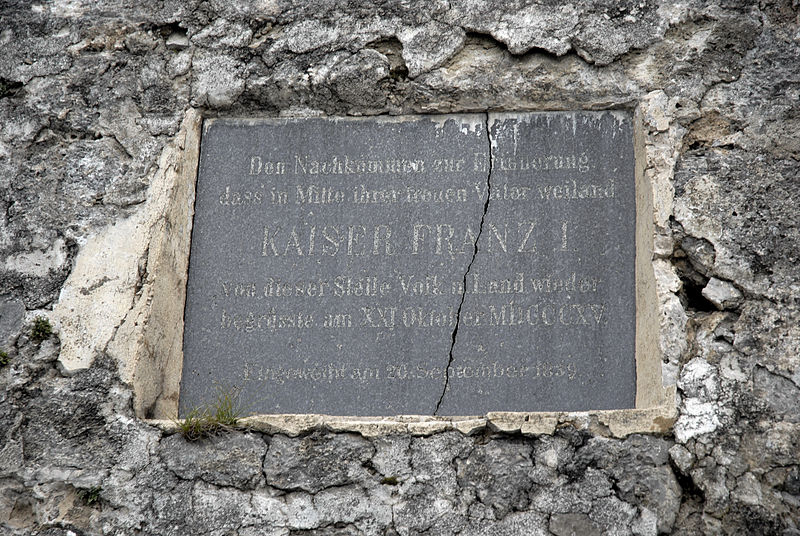 Monument Bezoek Franz I