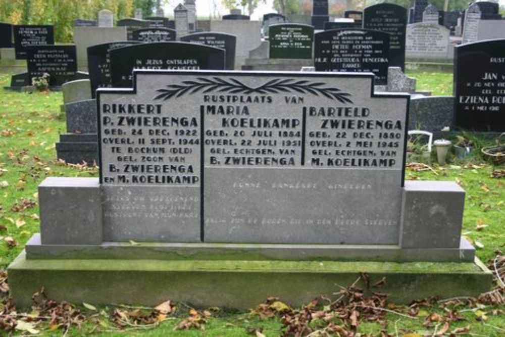 Dutch War Graves Zeerijp