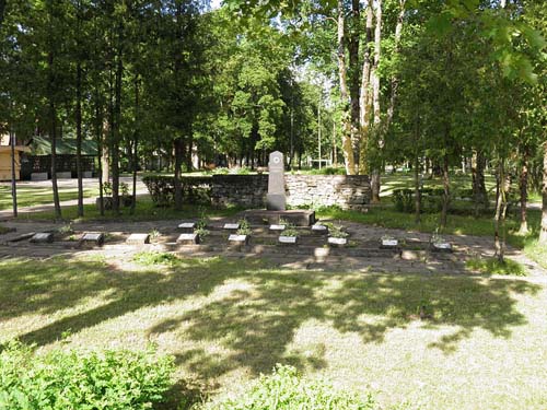 Soviet War Cemetery Jaunjelgava