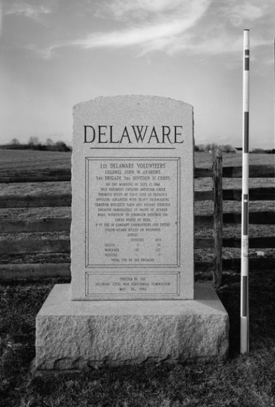Memorial 1st Delaware Volunteers