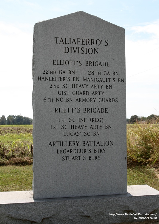 Monument William Taliaferro's Division