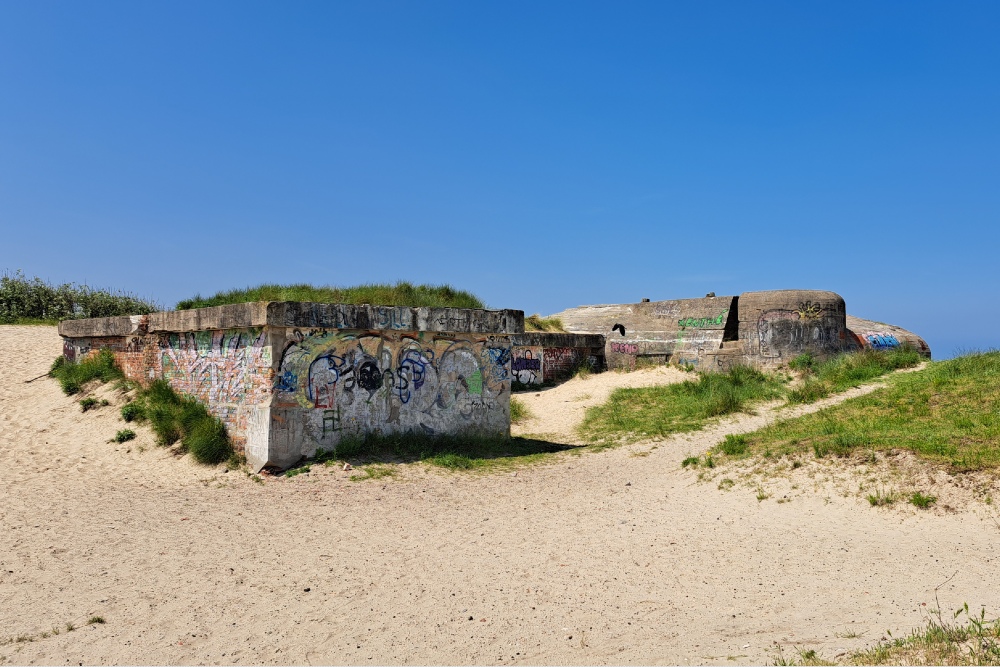 German Bunker Battery E 690 Sttzpunkt Bruchmller #2