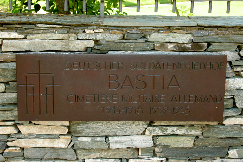 German War Cemetery Bastia