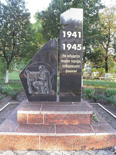 Massagraf Sovjet Krijgsgevangenen Khartsyzsk