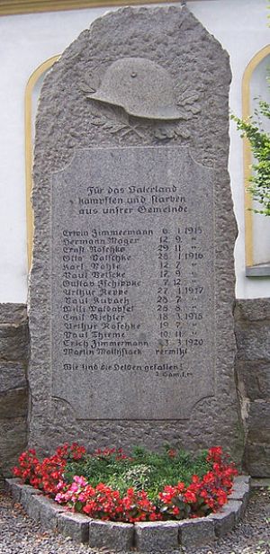 War Memorial Grograbe