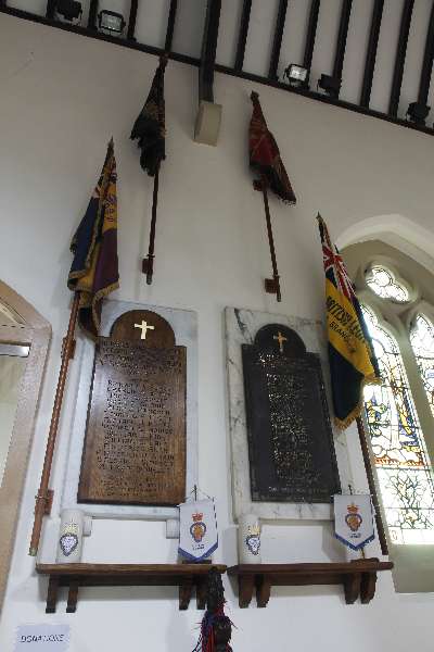 War Memorial St. Mary le More and All Hallows Church