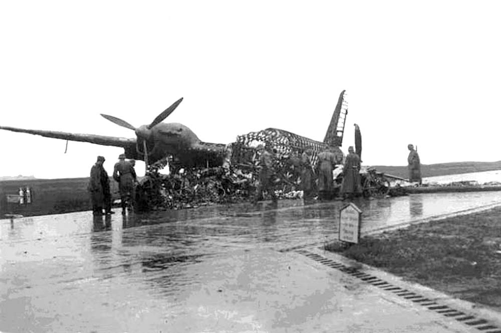 Back in time: Emergency landing Wellington W5421 Deurne 1941