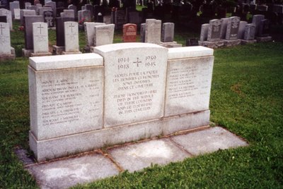 Commonwealth War Graves Notre Dame de Belmont Cemetery