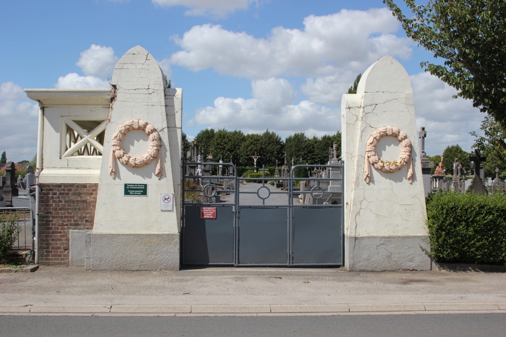 Commonwealth War Graves Vieux-Berquin