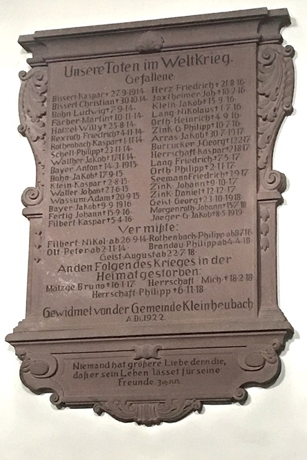 Memorial Kleinheubach #2