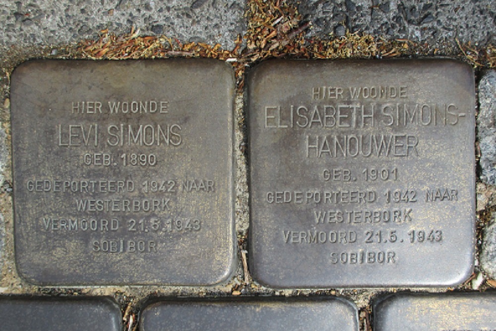 Stolpersteine Feiko Clockstraat 161 #2