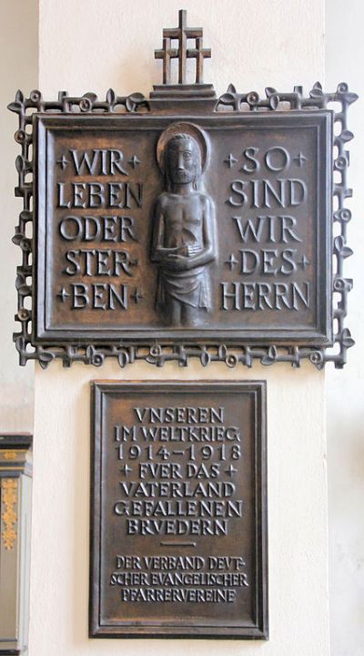 War Memorial Verband Deutscher Evangelischer Pfarrervereine