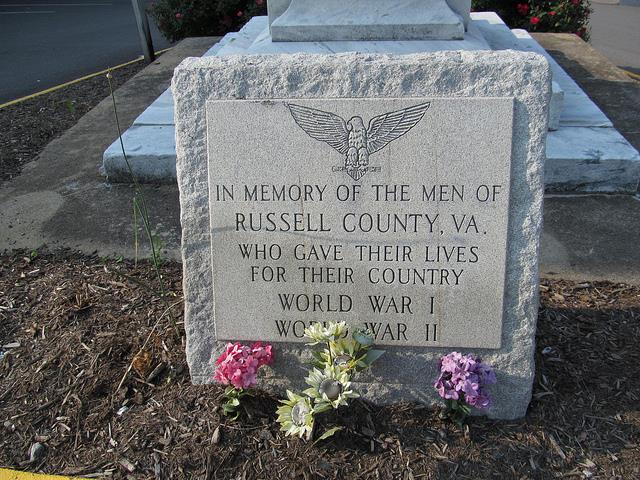 Oorlogsmonument Russell County