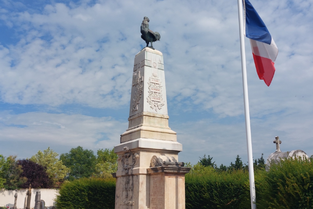 War Memorial La Chapelle-de-Guinchay #3