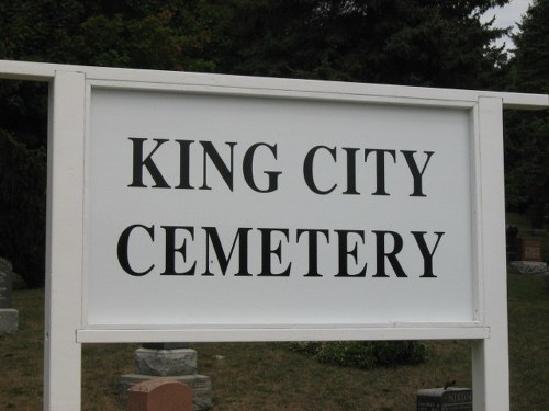Oorlogsgraf van het Gemenebest King City Cemetery