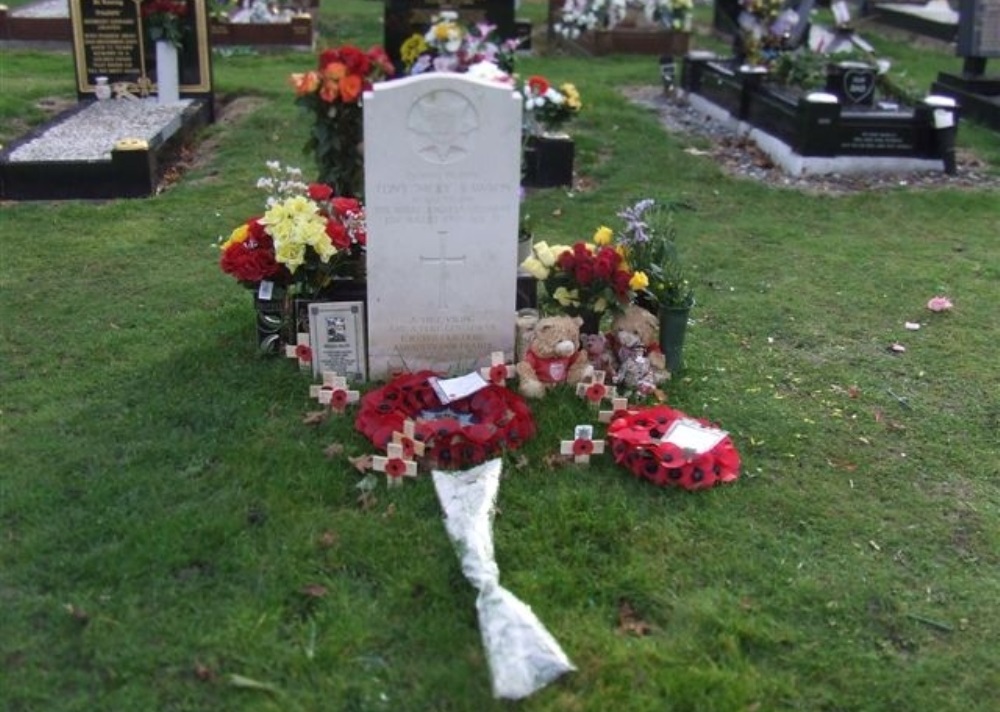 Britse Oorlogsgraven Eastbrookend Cemetery