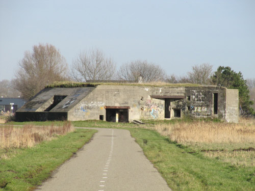 Sttzpunkt Krimhild Landfront Vlissingen Nieuw Abeele bunker 3 type 625