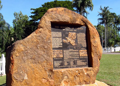 Darwin Bombardement 19-2-1942 Monument