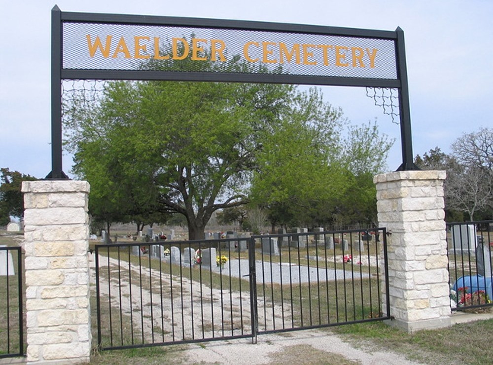 Amerikaans Oorlogsgraf Waelder Cemetery