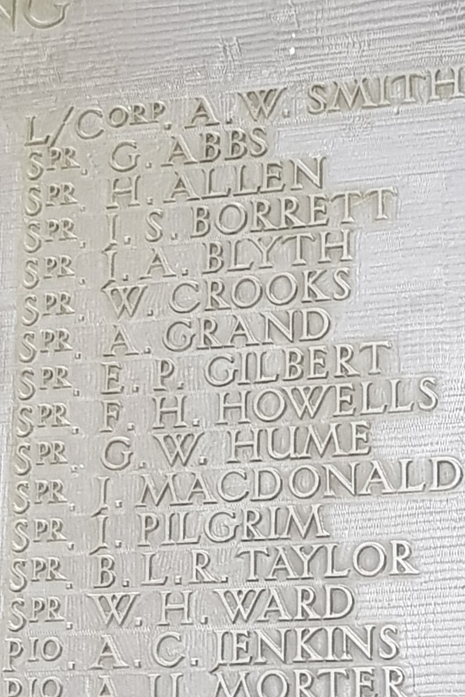 War Memorial Norwich Cathedral - Royal Engineers #5