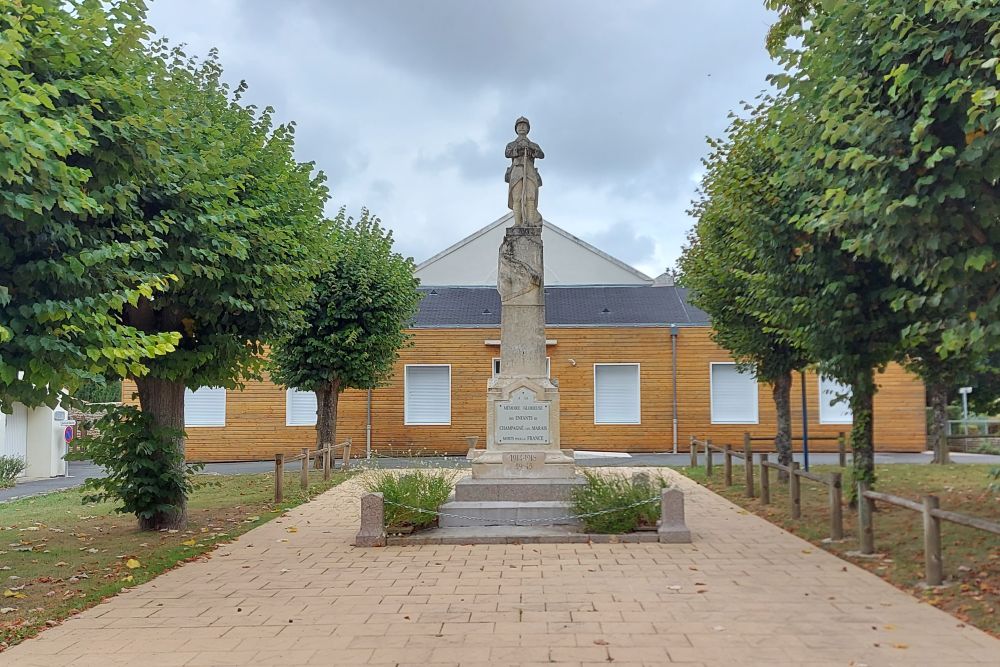 Oorlogsmonument Champagn-les-Marais