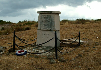 Monument Omgekomen RAF Piloten Vis
