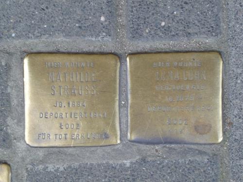 Stolpersteine Christophstrae 31 #3