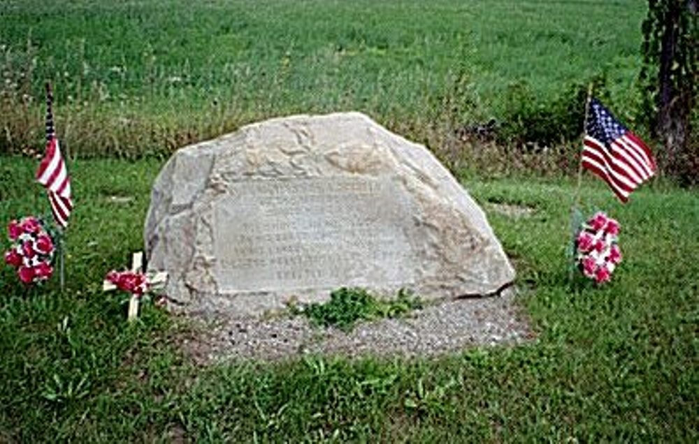 Grave American Soldier War of 1812