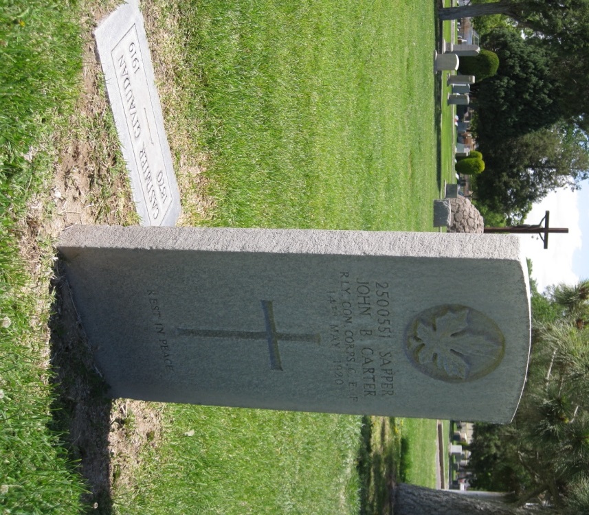 Commonwealth War Grave Mount Calvary Cemetery