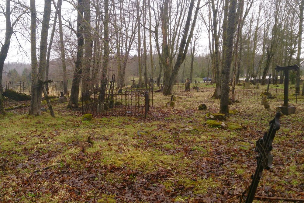 Loopgraven Oude begraafplaats Vaivara