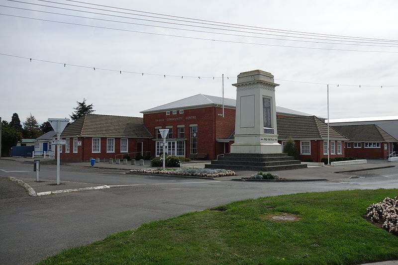 War Memorial Rakaia