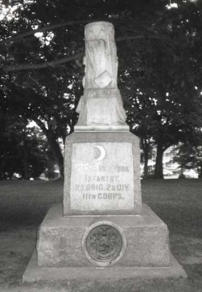 136th New York Volunteer Infantry Regiment Monument