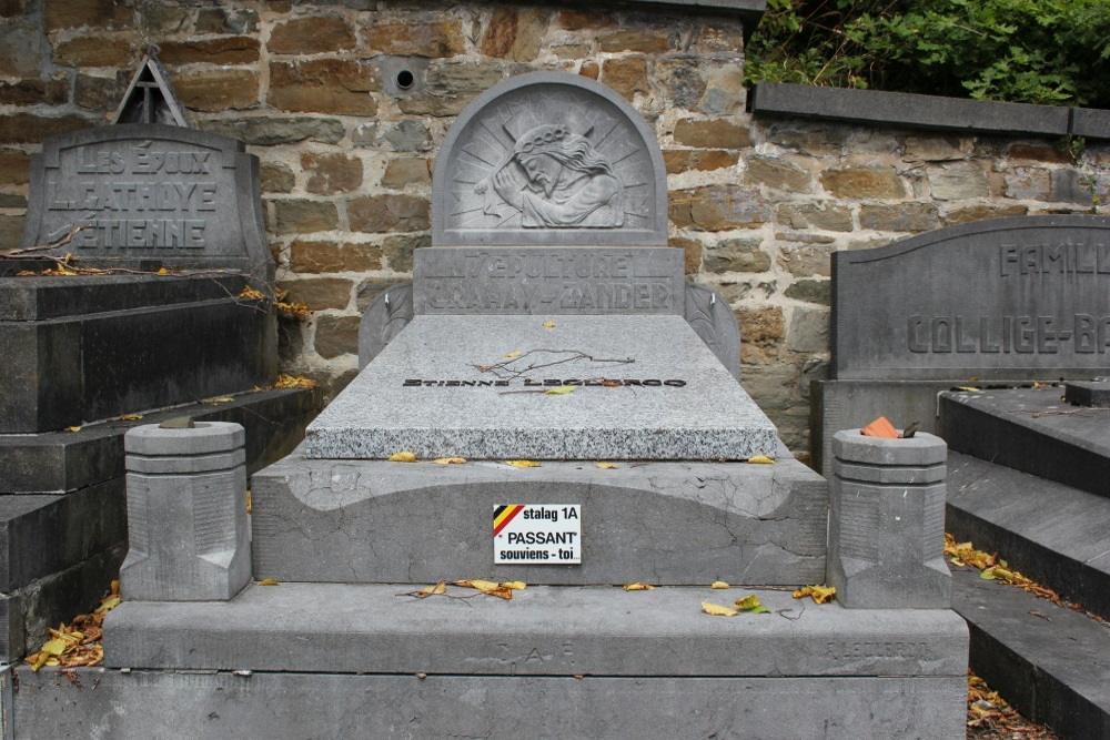 Belgische Graven Oudstrijders Chaudfontaine Oude Begraafplaats