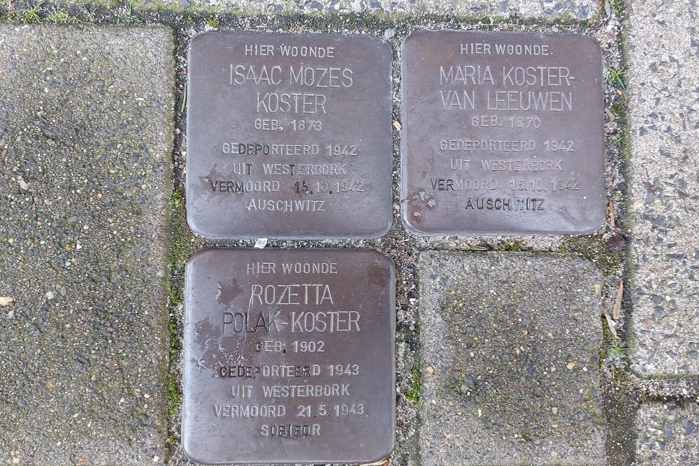 Stolpersteine Burgemeester Meineszlaan 25b #2