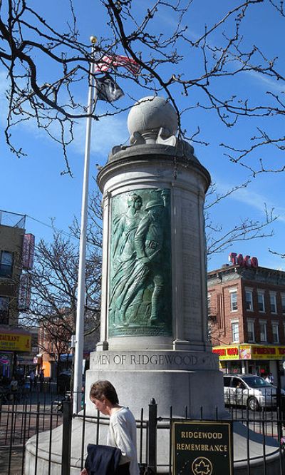 Monument Veteranen Ridgewood