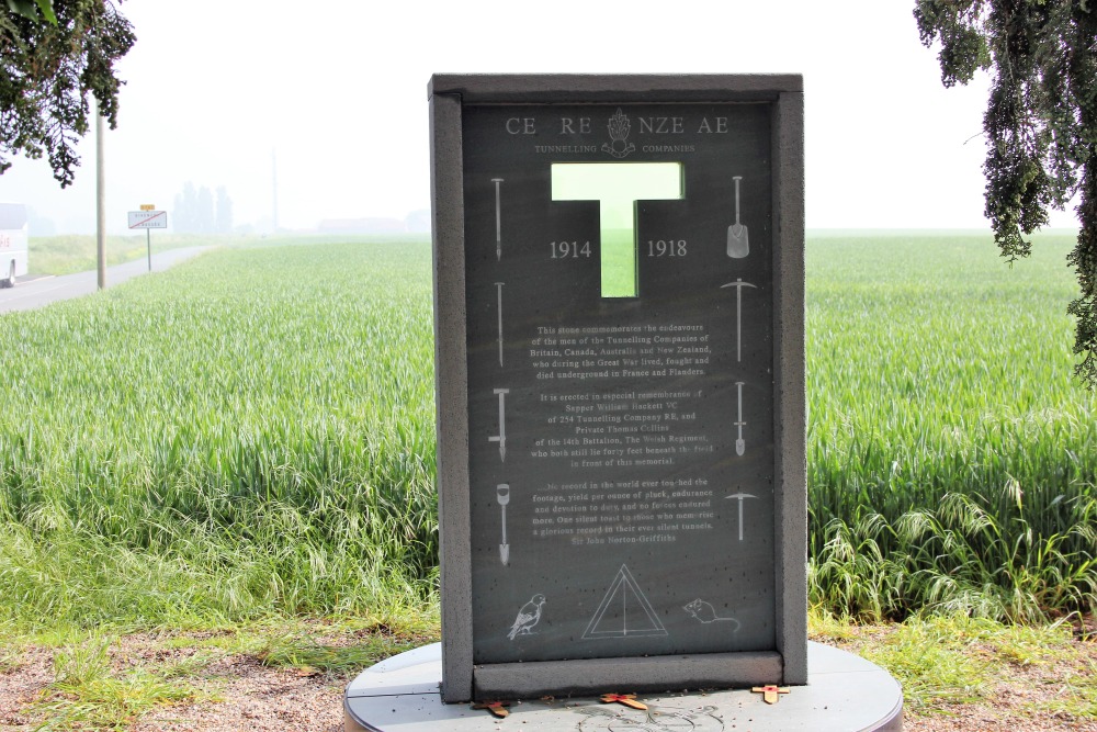 The Tunnellers Memorial Givenchy-ls-la-Basse
