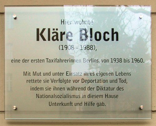 Memorial Klre Bloch