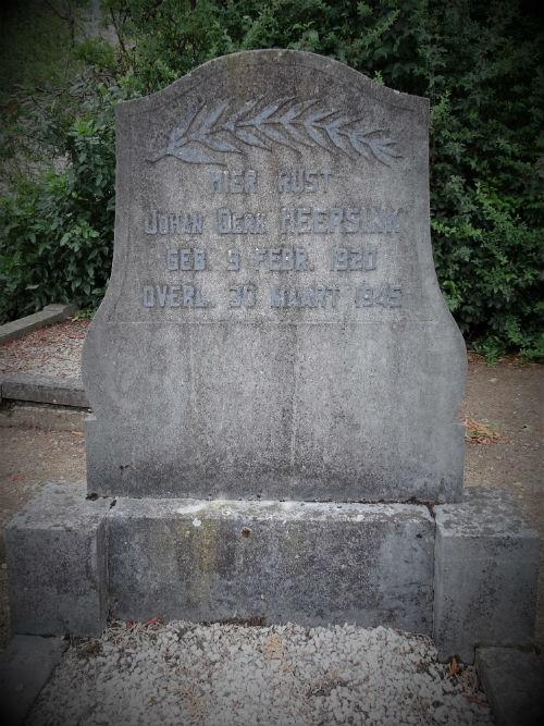 Dutch War Grave Reformed Cemetery Silvolde