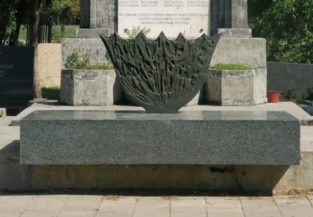 Memorial Victims Fascism Pančevo