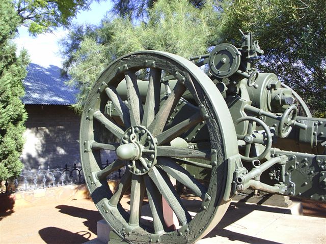 BL 6 inch 26 cwt Howitzer Kimberley