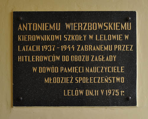 Gedenkteken Antoni Wierzbowski