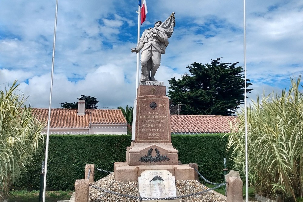Monument To The Fallen De Barbtre