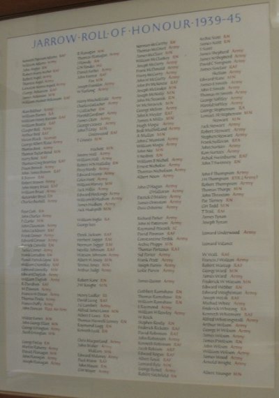 ROLL OF HONOUR, 1939-1945