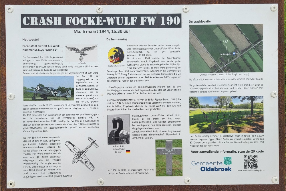 Crash Site Focke Wulff Fw 190 A-6 